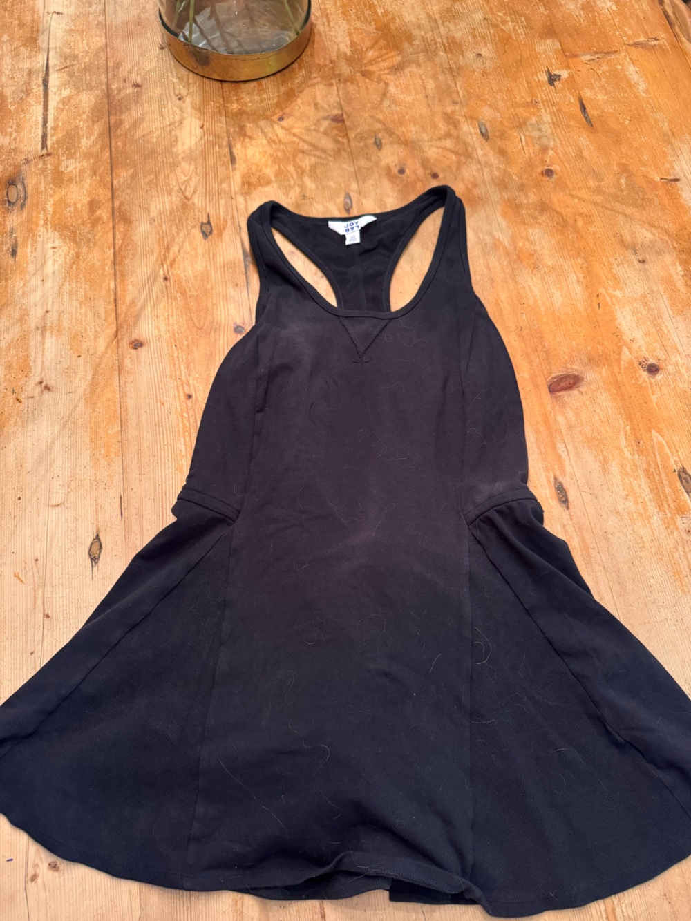 JoyLab Black Racerback Mini Dress